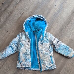 Blue and White Kids Jacket